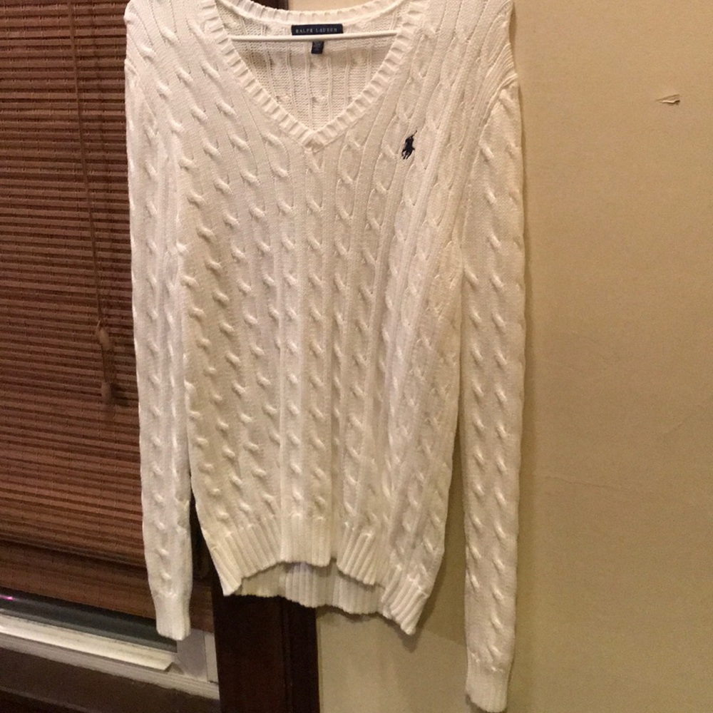 White Ralph Lauren Sweater